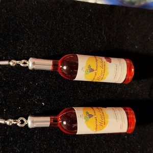 Wine bottle Earrings